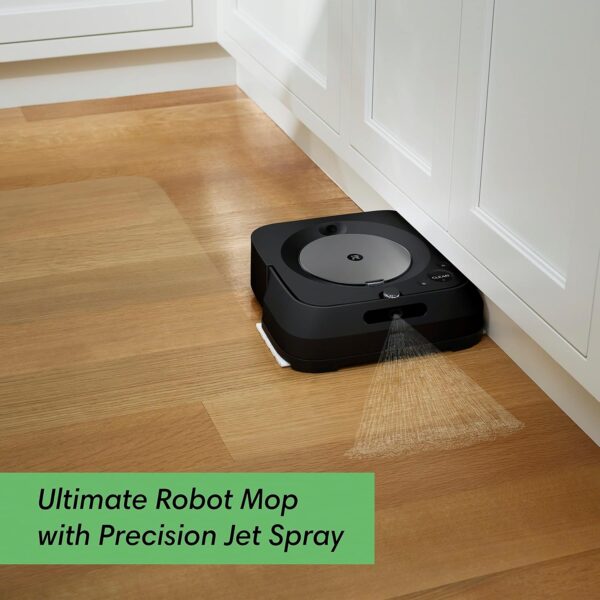 iRobot Roomba i3+ EVO (3550) Robot Aspirador y Braava Jet m6 (6113) Robot Mop Bundle - Conexión Wi-Fi, mapeo Inteligente, Funciona con Alexa, Spray de Chorro de precisión, Esquinas y Bordes, Ideal - Imagen 4